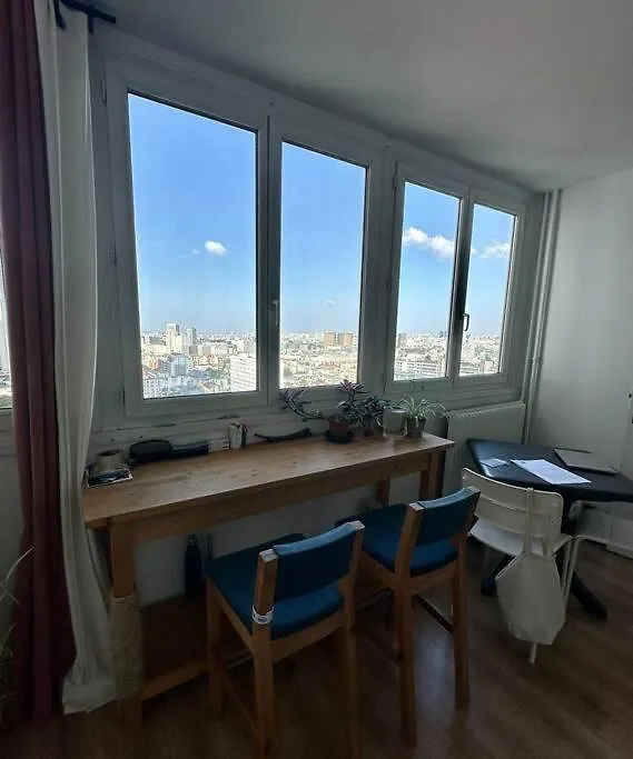 Appart Moderne, Spacieux Et Lumineux París 0*,